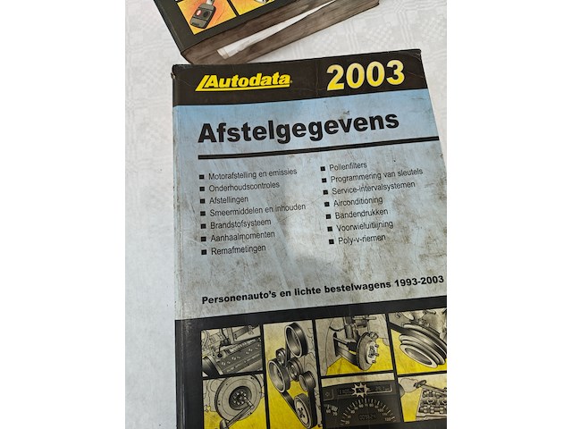 Boeken/afstelgegevens - afbeelding 1 van  5