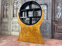 Boekenkast art deco stijl 1.22 meter breed