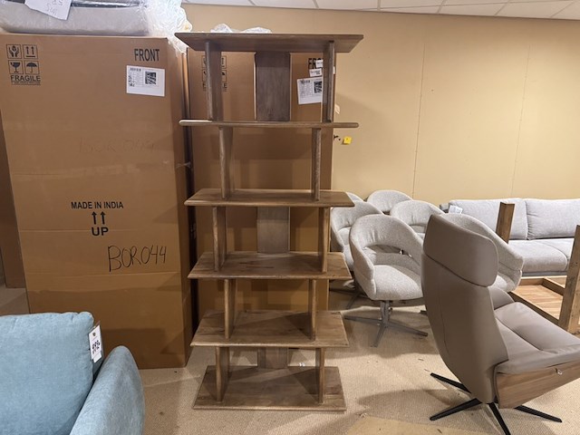 Boekenkast, bruin - afbeelding 2 van  6