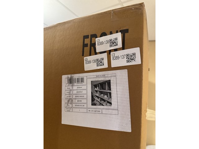 Boekenkast, bruin - afbeelding 6 van  6