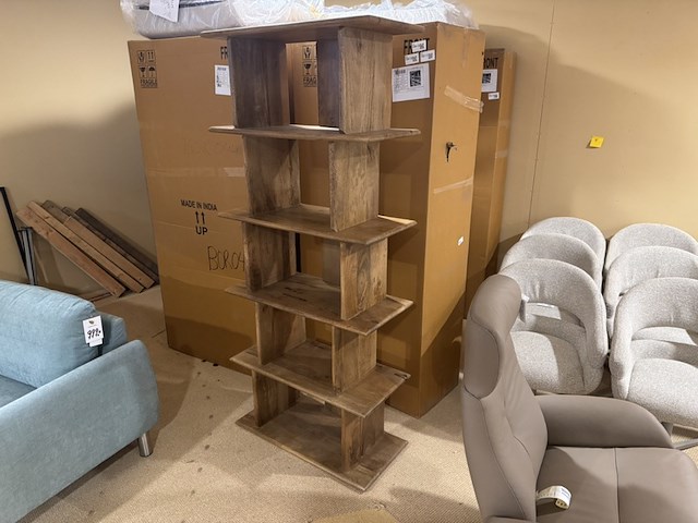 Boekenkast, bruin - afbeelding 1 van  6