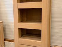 Boekenkast, whitewash, 180x70x40 cm