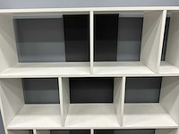 Boekenkast/room divider 117x29x185 cm - afbeelding 1 van  1