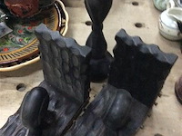 Boekensteunen + kaarsenhouder - afbeelding 1 van  3