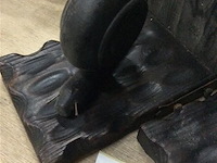 Boekensteunen + kaarsenhouder - afbeelding 2 van  3