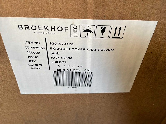 Boekethouder 32cm (1800x) - afbeelding 5 van  5