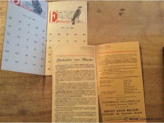 Boekje- alfabet - reclame 2stuks - afbeelding 3 van  3