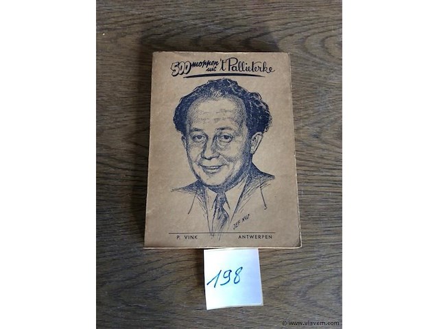 Boekje 500 moppen uit pallieterke - afbeelding 1 van  3