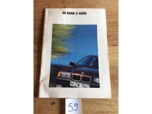 Boekje bmw 3-serie - afbeelding 1 van  3