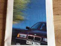 Boekje bmw 3-serie - afbeelding 1 van  3