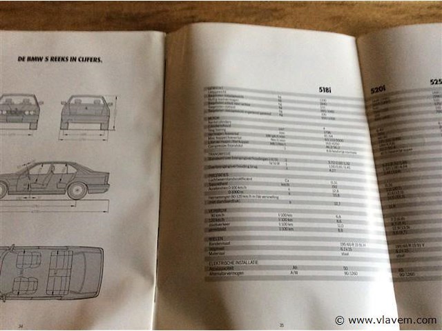 Boekje bmw 5-serie - afbeelding 3 van  3