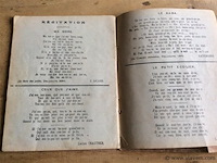 Boekje : frans leren ( begin 1900 ) - afbeelding 5 van  5