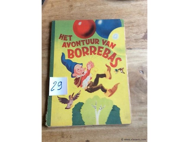 Boekje: het avontuur van borrebas - afbeelding 1 van  3