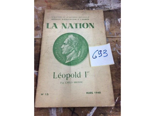Boekje la nation - afbeelding 1 van  2