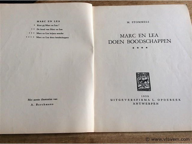 Boekje: marc en lea - afbeelding 2 van  5