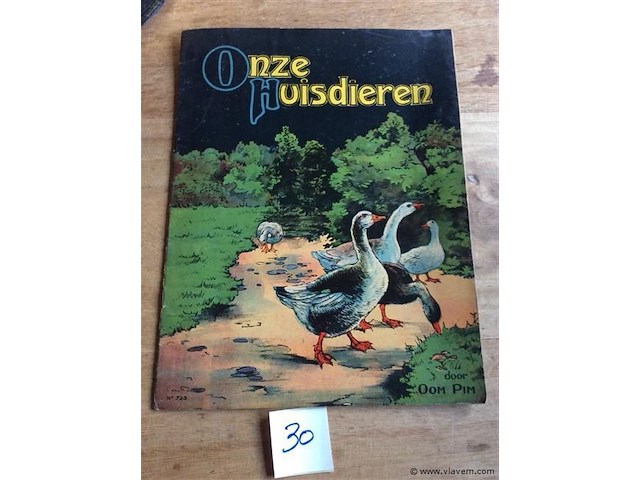 Boekje: onze huisdieren - afbeelding 1 van  3