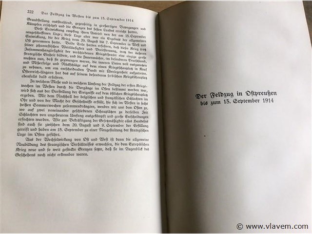 Boekje : oorlogs geschiedenis met militaire kaarten - afbeelding 3 van  5