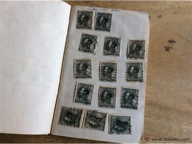 Boekje soldaat/postzegels - afbeelding 7 van  7