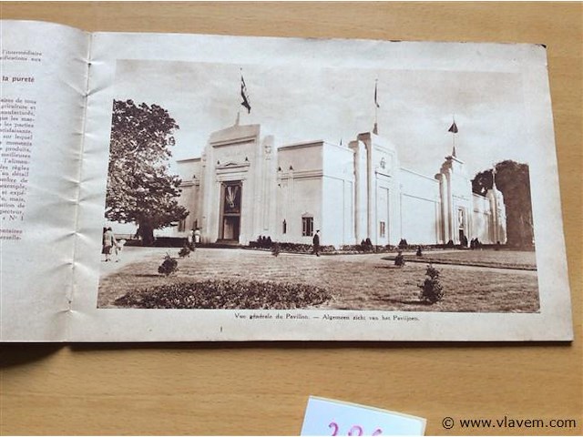 Boekje tentoonstelling ….1930. - afbeelding 2 van  3