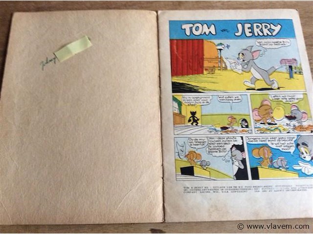 Boekje: tom en jerry - afbeelding 2 van  6