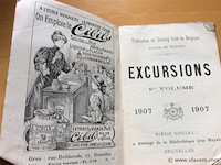 Boekje touring club belgië 1907. - afbeelding 2 van  3