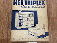 Boekje triplex - afbeelding 1 van  3