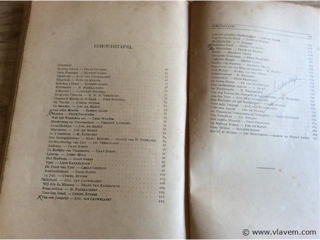 Boekje : vlaamse oorlogsliteratuur - afbeelding 6 van  6