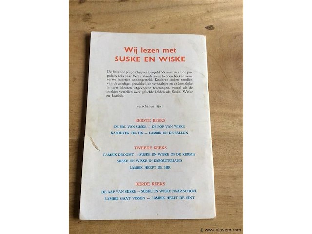 Boekje : wij lezen met suske en wiske - afbeelding 4 van  4