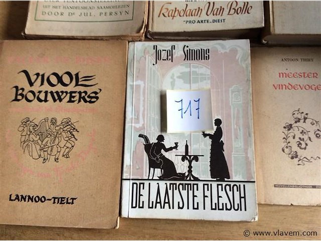 Boekjes 6stuks vlaamse auteurs - afbeelding 3 van  3