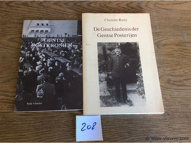 Boekjes : gentse posterijen 2stuks - afbeelding 1 van  5