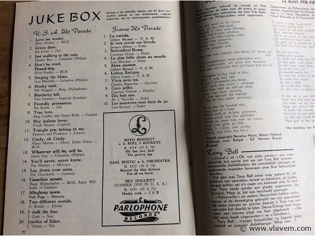 Boekjes jukebox 2stuks - afbeelding 3 van  3