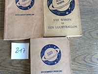 Boekjes : jules verne 3stuks - afbeelding 1 van  3