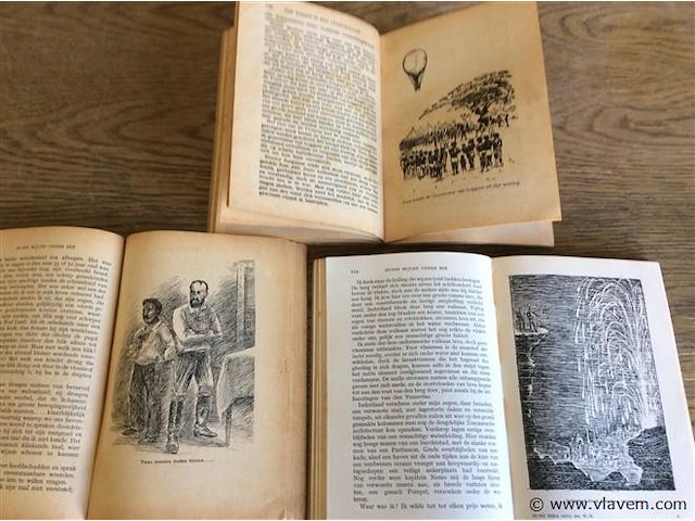 Boekjes : jules verne 3stuks - afbeelding 3 van  3