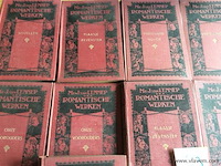 Boekjes mr j van lennep romantische werken 9stuks - afbeelding 2 van  2