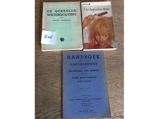 Boekjes vakonderwijs kapper - afbeelding 1 van  2