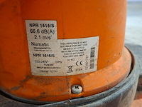 Boen-/schuurmachine - 450mm - 230v, numatic, npr 1515, 2013 - afbeelding 5 van  5