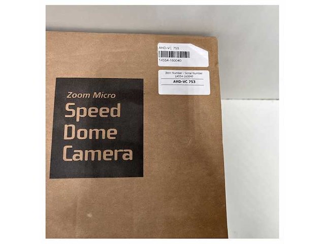 Boening ahd-vc 753 remote control dome camera - afbeelding 5 van  5