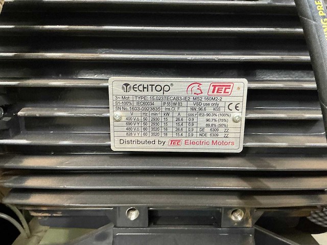 Boere - 1990 - tc 1100 - breedbandschuurmachine - afbeelding 8 van  18