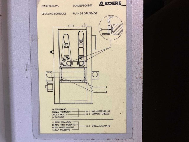 Boere - 2002 - merite kc - breedbandschuurmachine - afbeelding 8 van  16