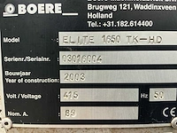 Boere - 2003 - elite 1650 tk-hd - breedbandschuurmachine - afbeelding 31 van  35
