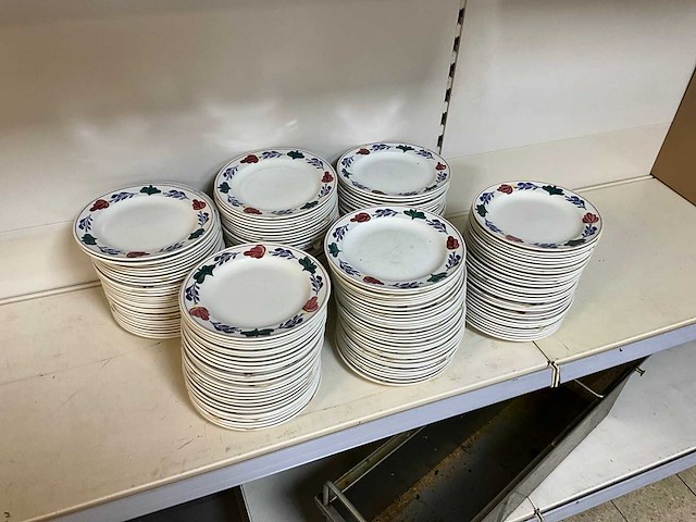 Boerenbont dinerborden (150x) - afbeelding 2 van  8