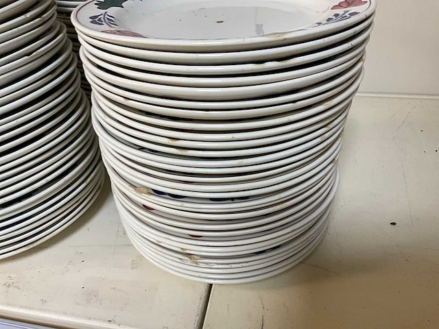 Boerenbont dinerborden (150x) - afbeelding 6 van  8