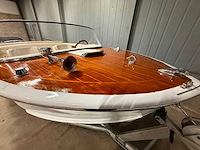 Boesch houten speedboot met stallingstrailer - afbeelding 3 van  17