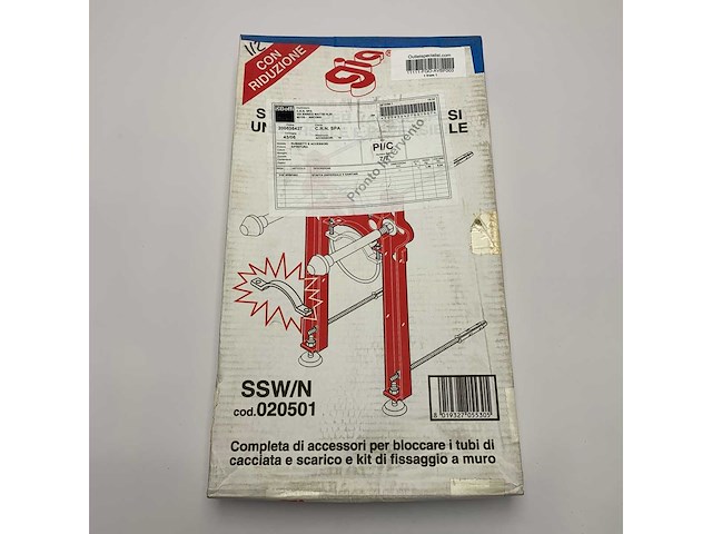 Boffi avbf003 universele beugel voor toiletinstallatie - afbeelding 1 van  2