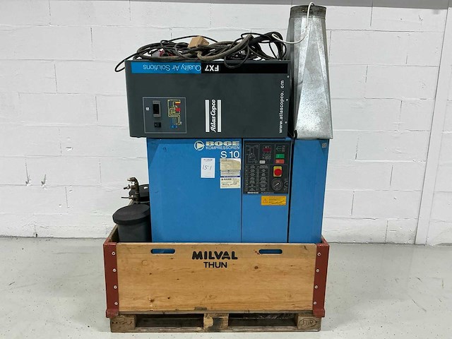Boge s10 schroefcompressor - afbeelding 1 van  7