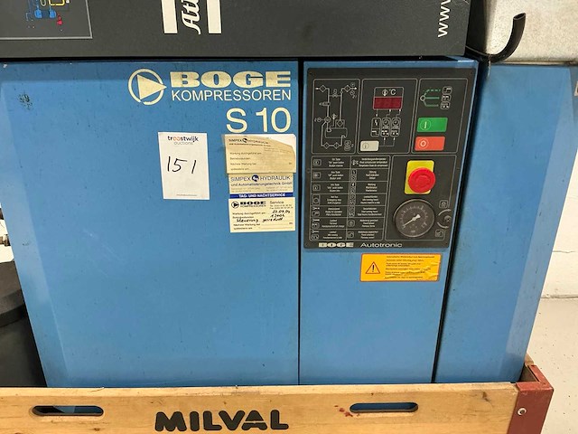 Boge s10 schroefcompressor - afbeelding 2 van  7