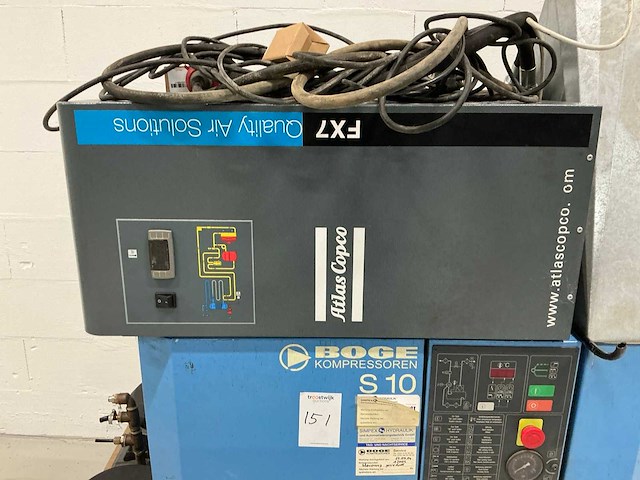 Boge s10 schroefcompressor - afbeelding 3 van  7