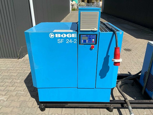 Boge sf 24-2 schroefcompressor + alup adq 246 koeldroger - afbeelding 8 van  12