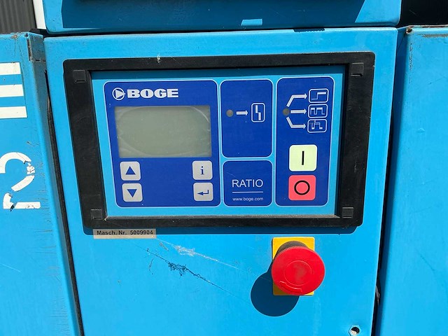 Boge sf 24-2 schroefcompressor + alup adq 246 koeldroger - afbeelding 11 van  12