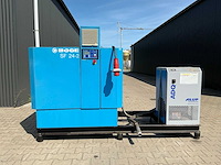 Boge sf 24-2 schroefcompressor + alup adq 246 koeldroger - afbeelding 3 van  8